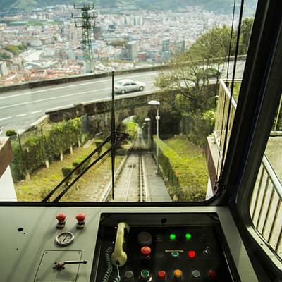 Le funiculaire de Larreineta