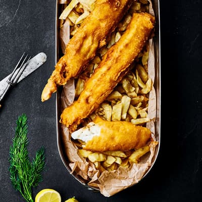 Manger un fish &amp; chips