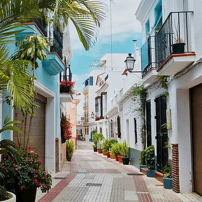 La vieille-ville de Marbella