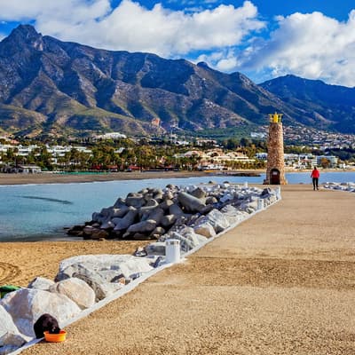 La promenade de Marbella