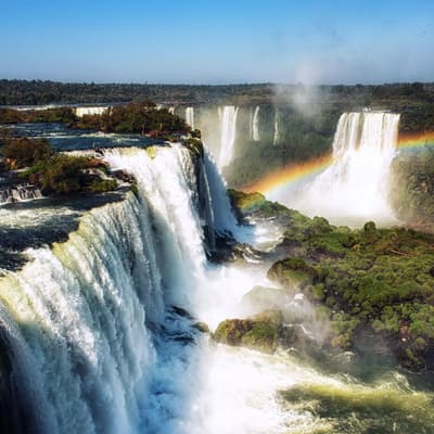 Les chutes d'Iguazu