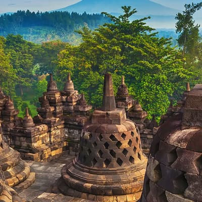 Le temple de Borobudur