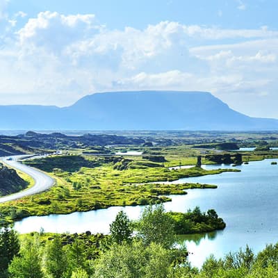 Le lac Mývatn