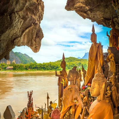 La grotte de Pak Ou