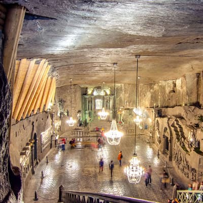 Les mines de Wieliczka