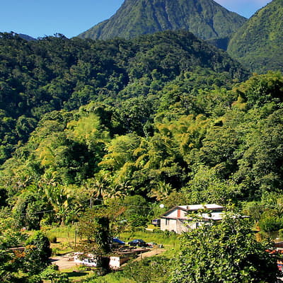 La cordillère centrale et le Pic Duarte
