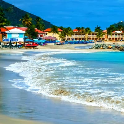 Little bay beach