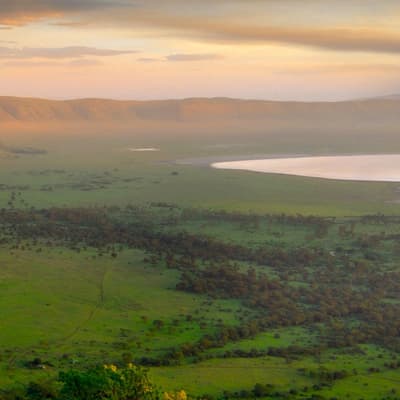 Le cratère du Ngorongoro