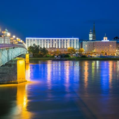 Les rives du Danube