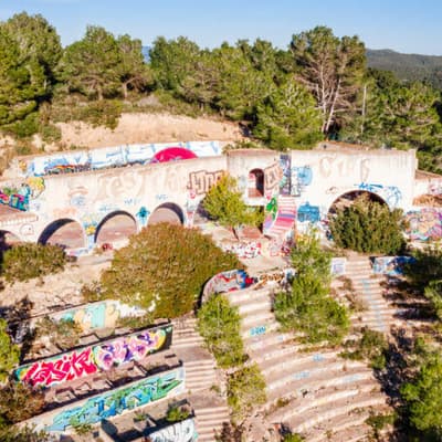 Les ruines du Club Festival