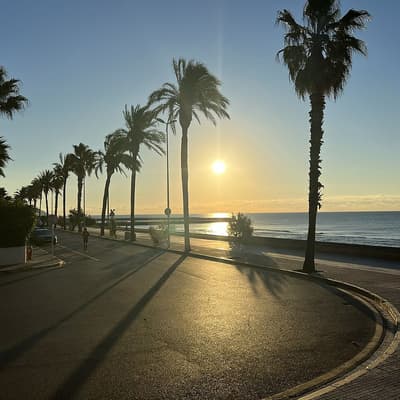 Promenade sur le Passeig Marítim