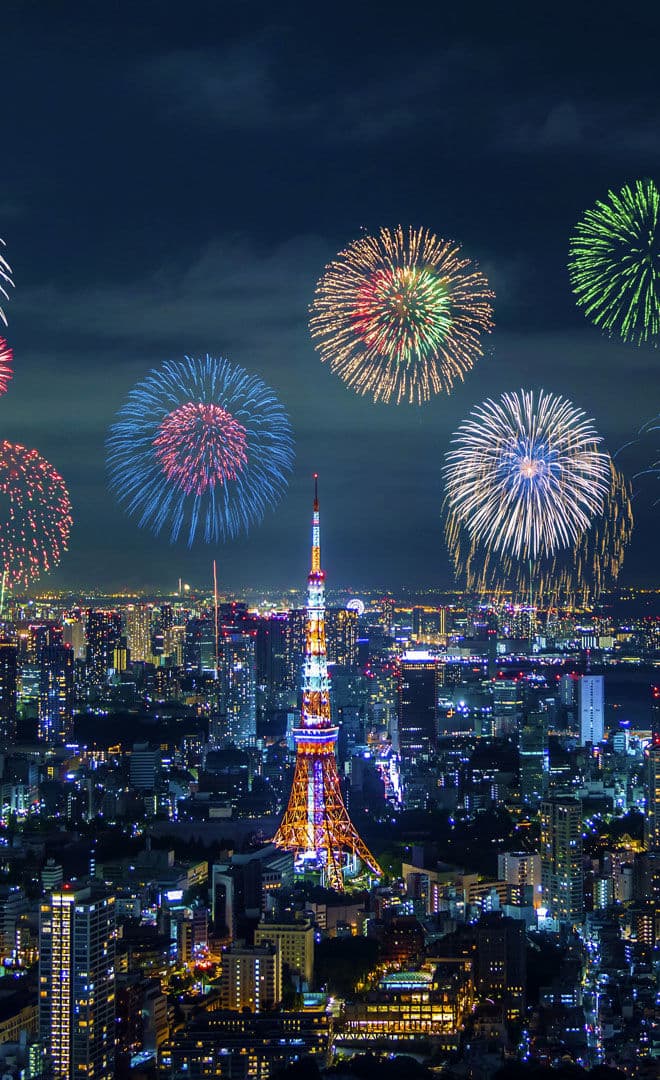 Les évènements à ne pas manquer : Le festival des feux d’artifices Sumida-gawa