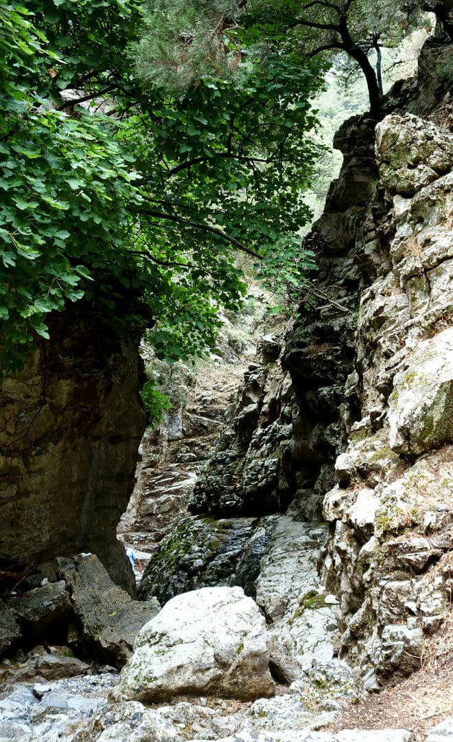 Les gorges d’Imbros