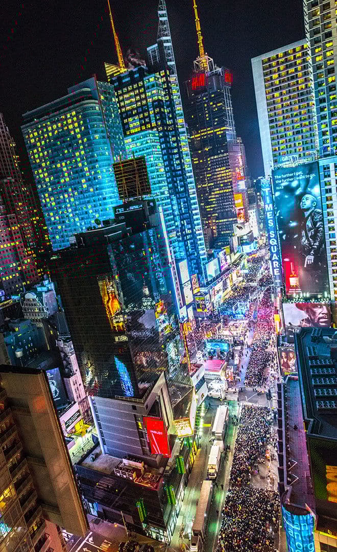 Les évènements à ne pas manquer : La Nouvel an à Times Square