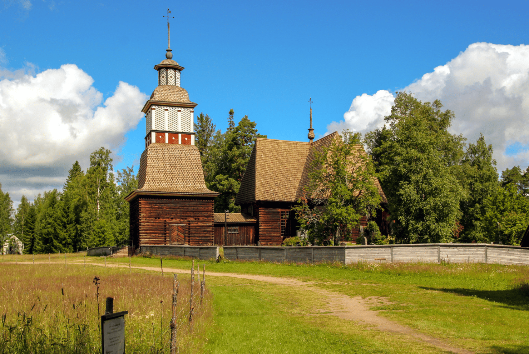 L’église en bois de Petäjävesi