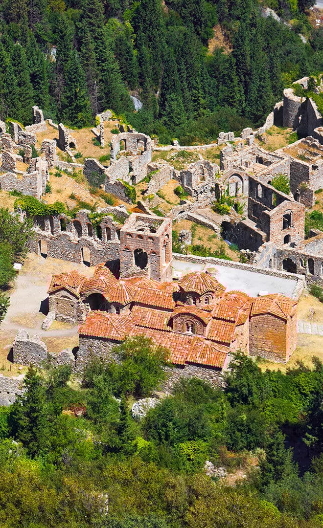 La cité de Mystrás