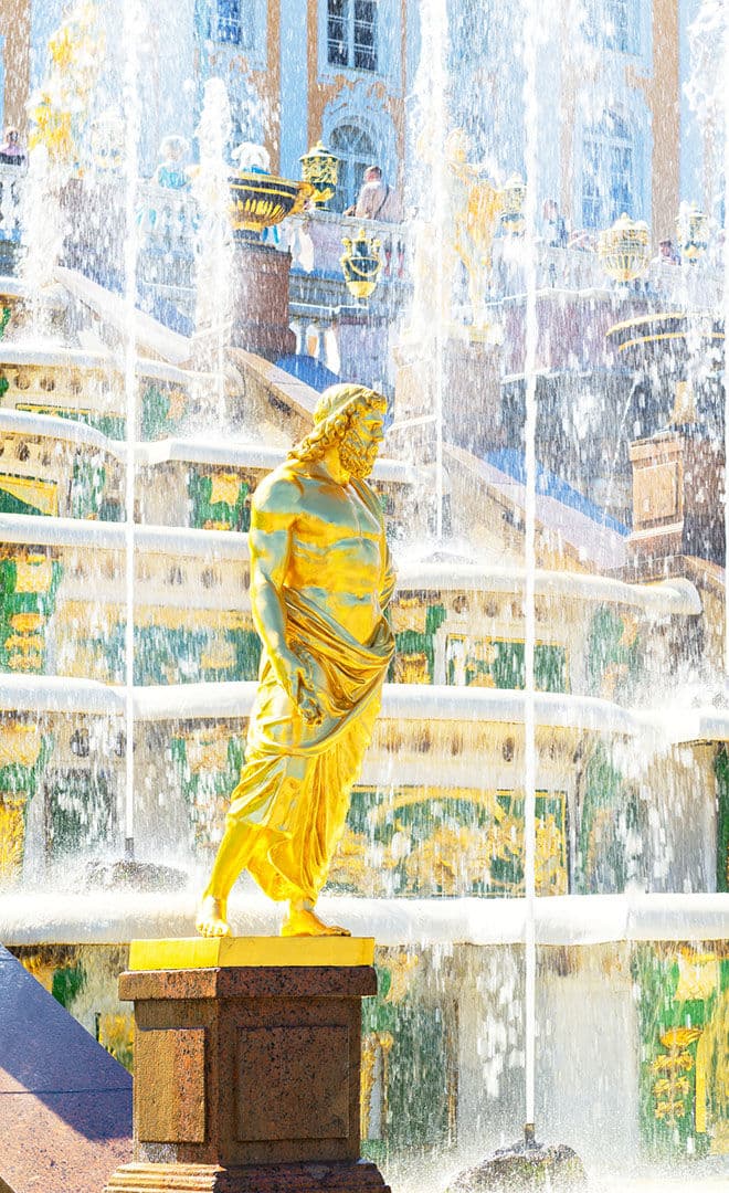 L’ouverture des fontaines de Peterhof