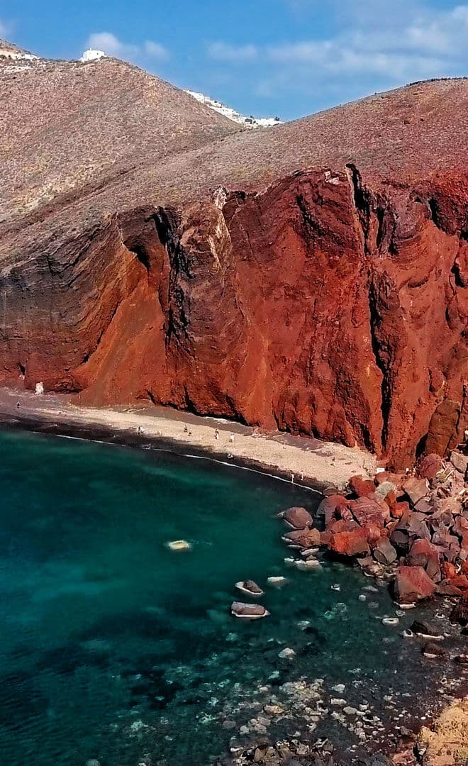 Santorin et l'environnement