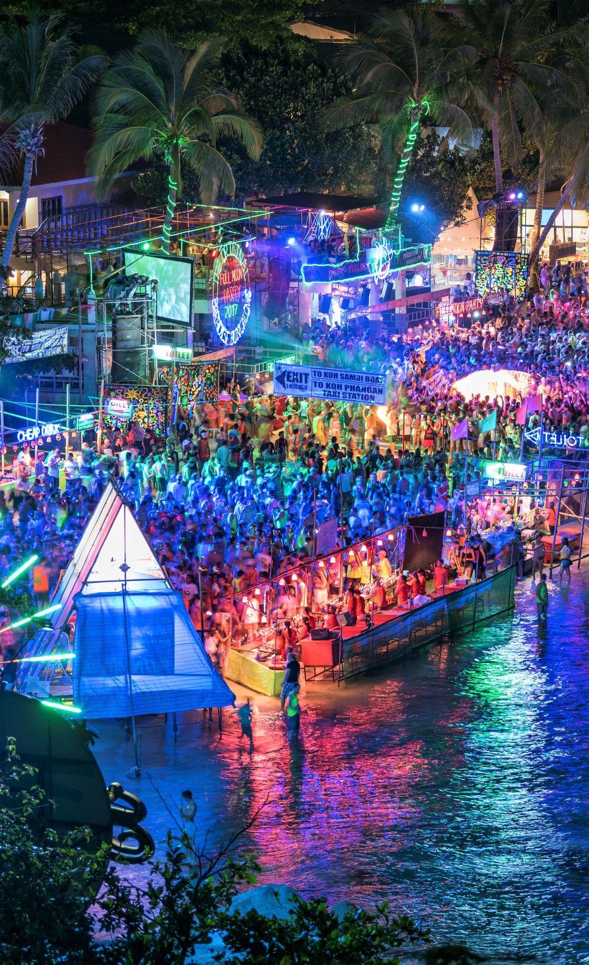 Les événements à ne pas manquer : La Full Moon Party
