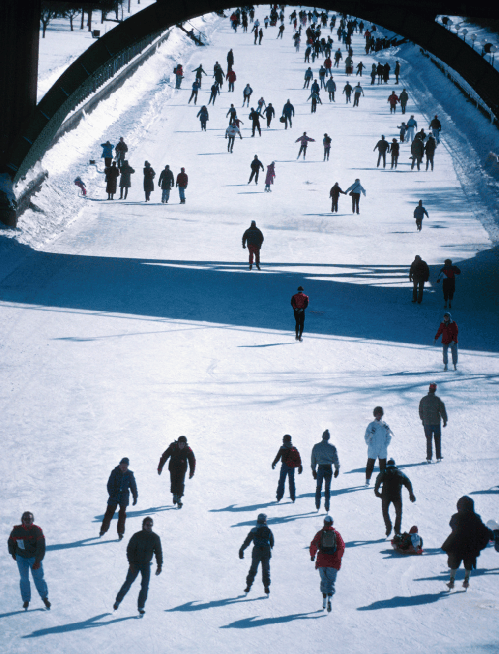 Patiner sur le Canal Rideau