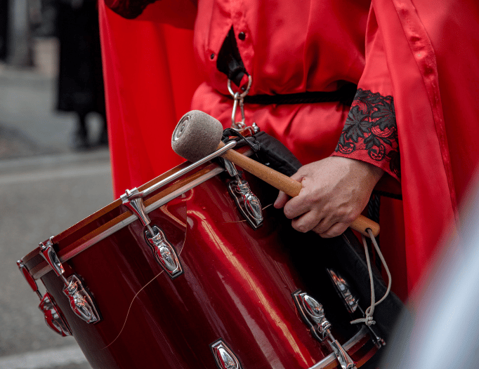 La procession de la Semaine Sainte