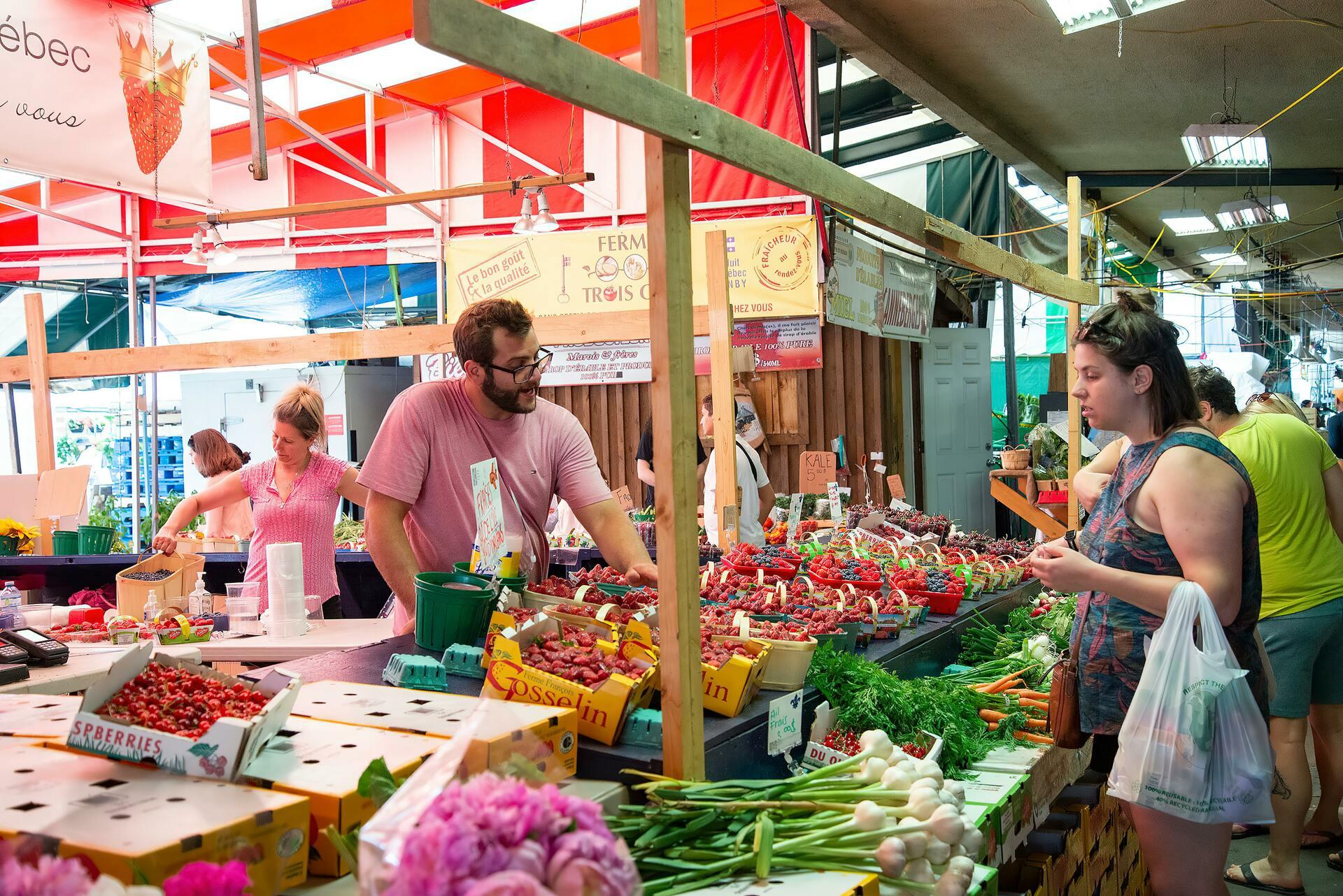 Les marchés publics de Montréal