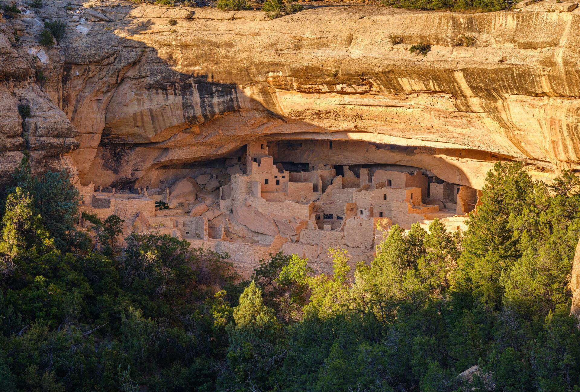 Les vestiges de Mesa Verde