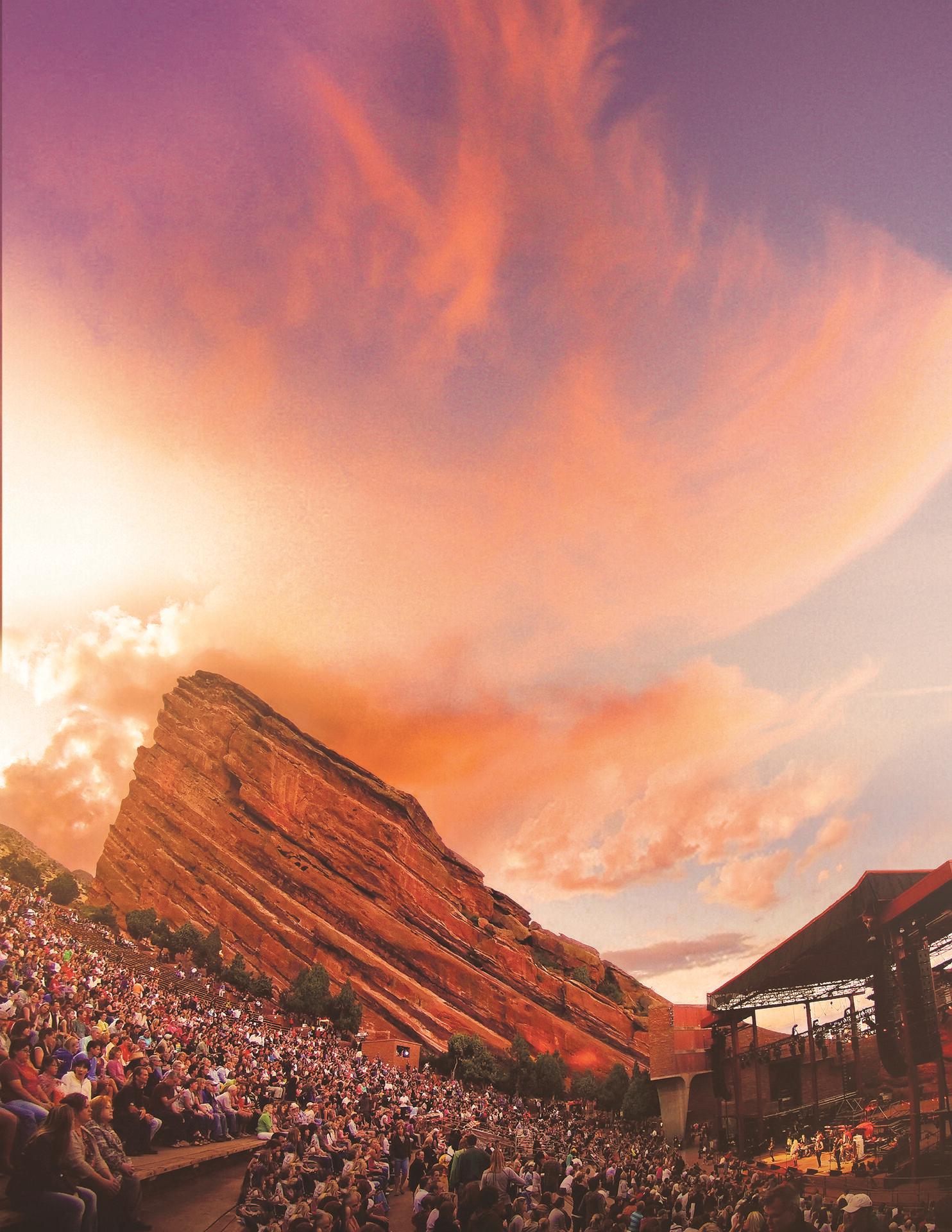 Les évènements à ne pas manquer : Le Red Rocks Concerts Series