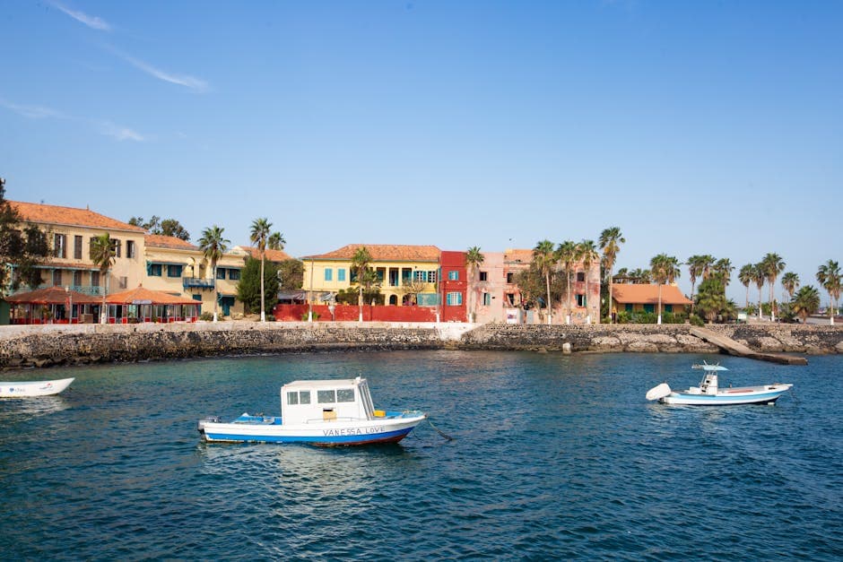 ile goree site historique ocean atlantique