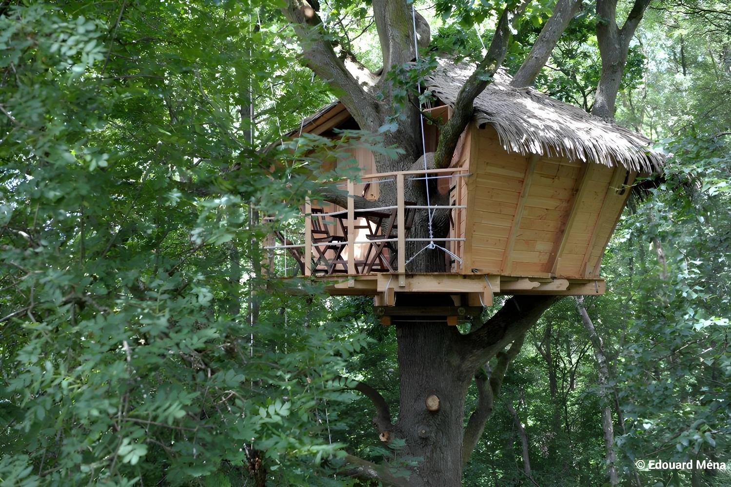 Cabane Fontaine Châtel avec terrasse