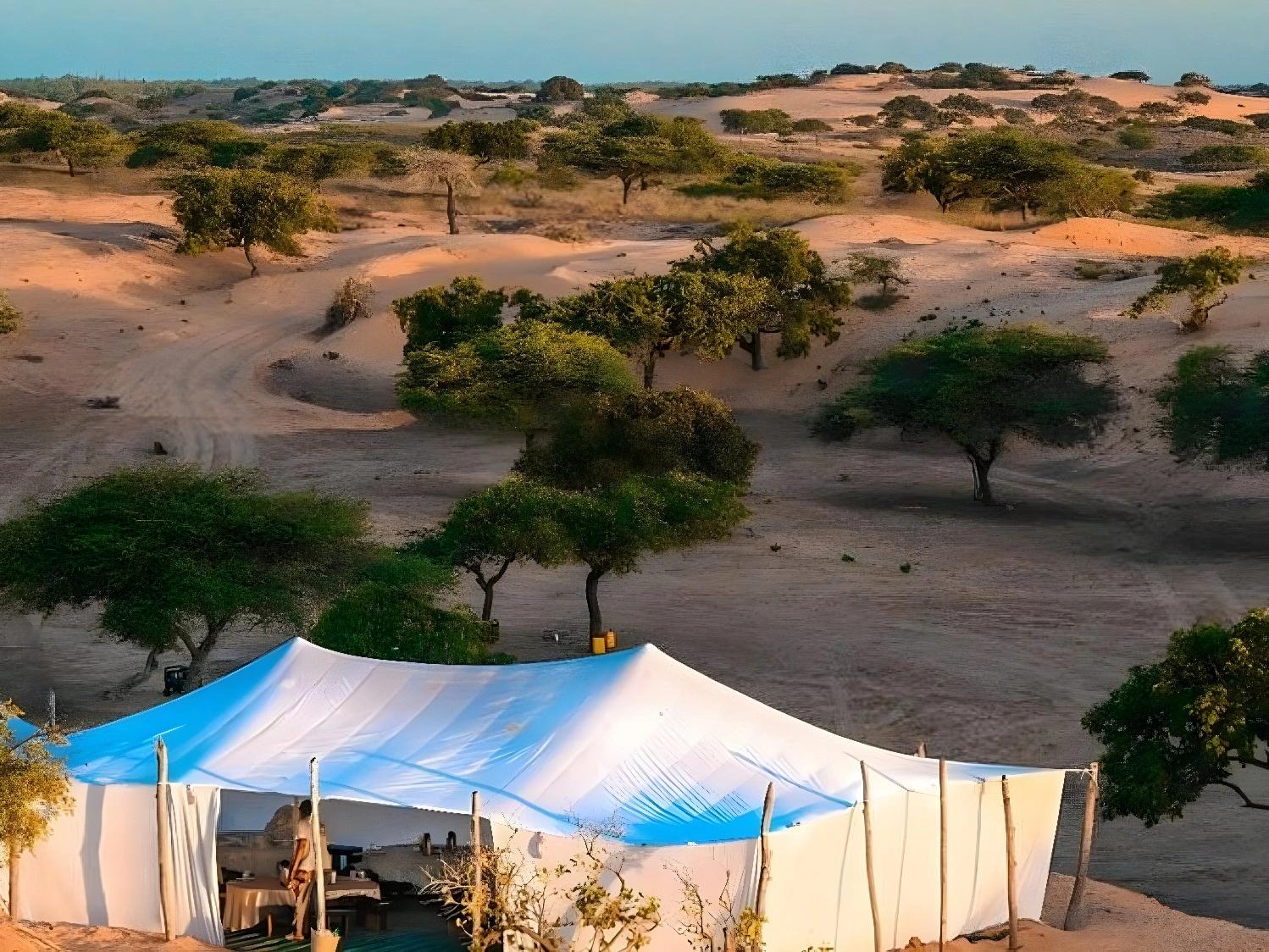 Campement dans le désert pour Le parfum du Saloum & extension balnéaire - 10 nuits