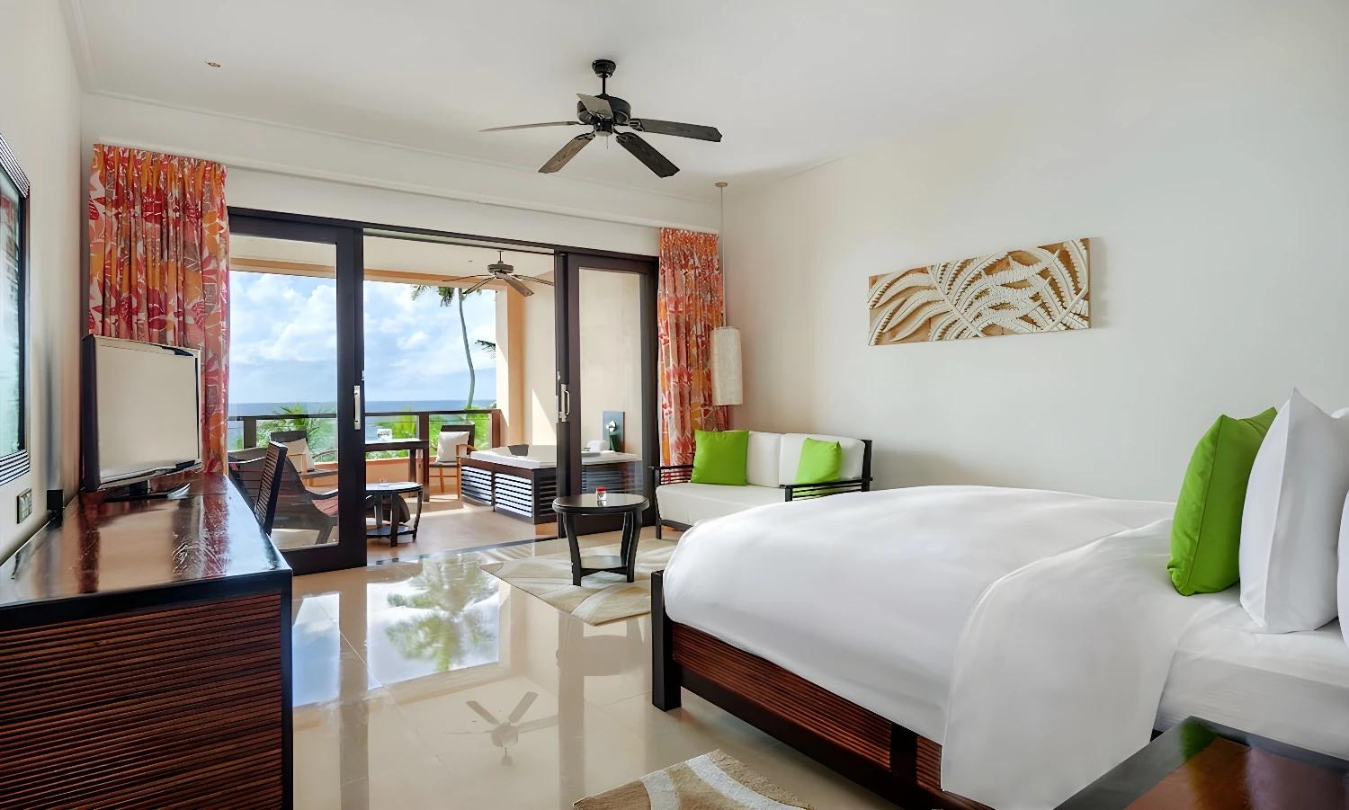 Chambre avec balcon au Doubletree by Hilton Seychelles - Allamanda Resort & Spa