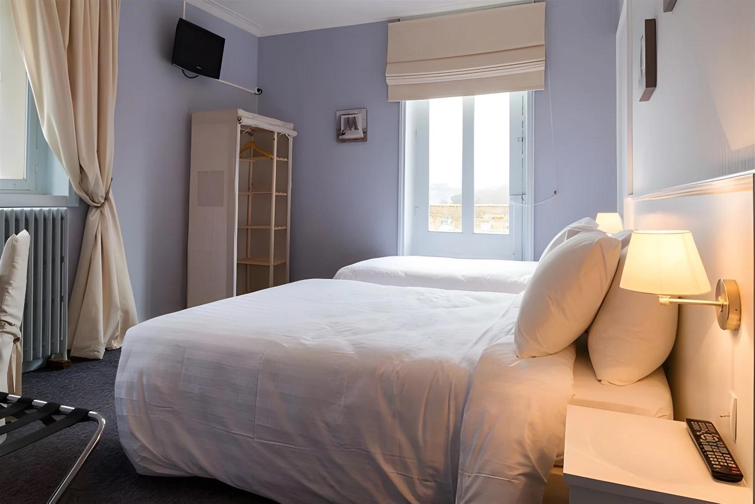 Chambre double lumineuse aux Villas d'Arromanches