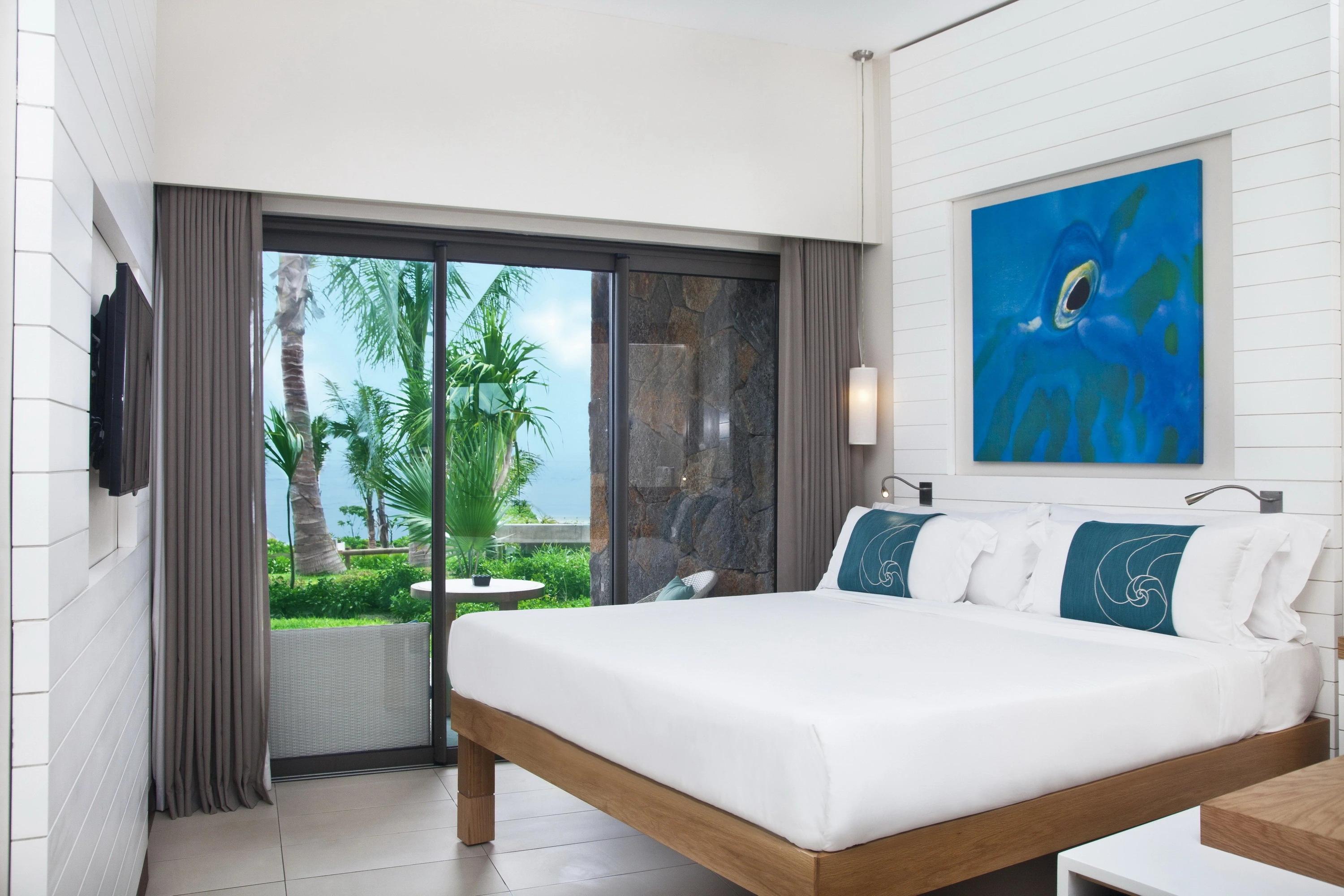 Chambre avec vue sur jardin au Radisson Blu Poste Lafayette - Adult Only