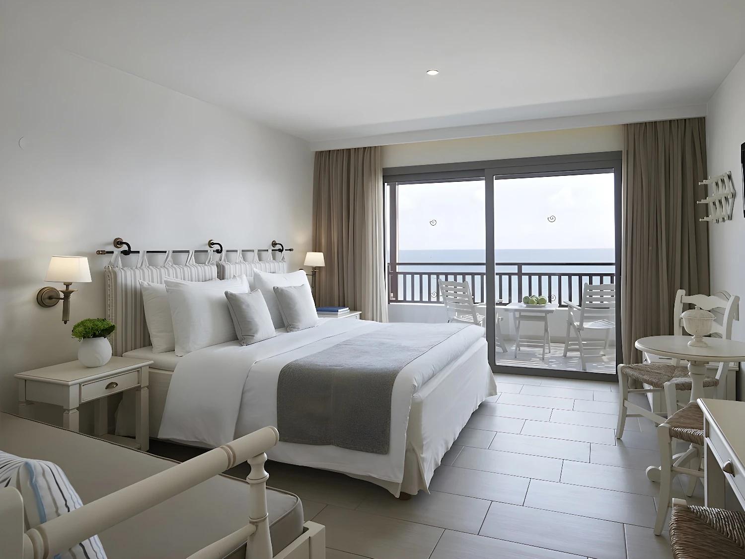 Chambre avec vue sur la mer au Creta Maris Beach Resort.