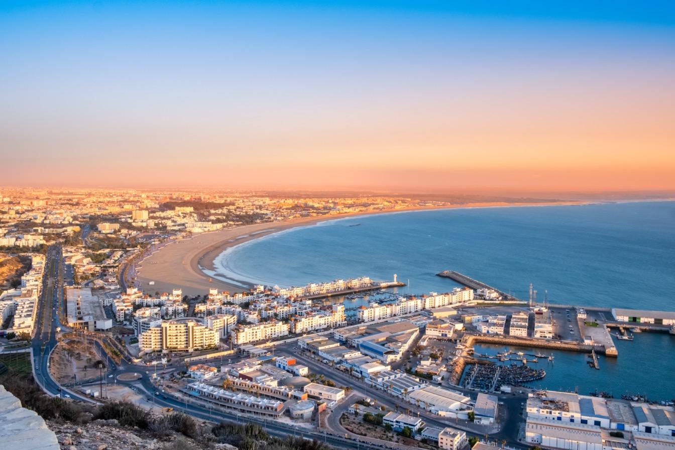 la cote atlantique essaouira agadir et la brise de locean
