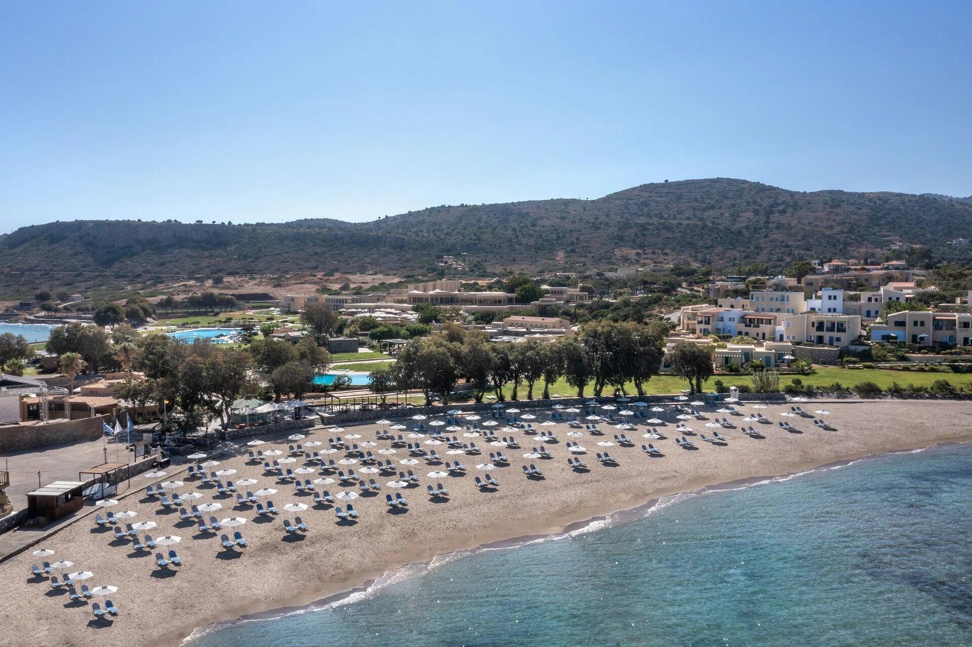 Plage et installations extérieures du Kalimera Kriti Hotel & Village