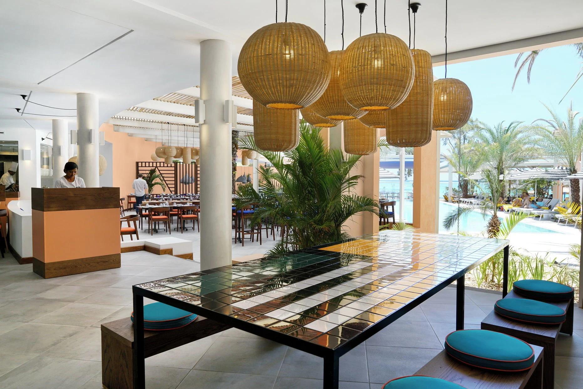Intérieur du restaurant du SALT of Palmar