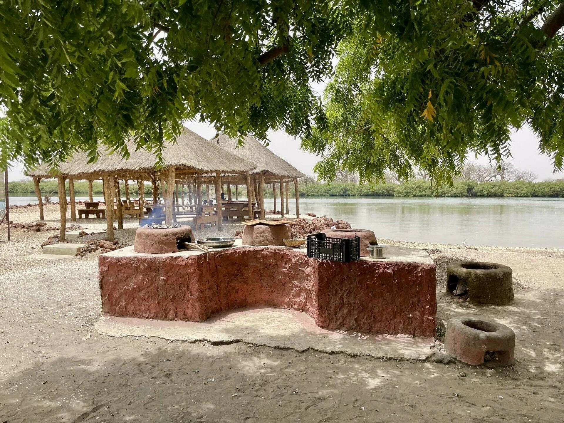 Vue sur le delta du Saloum chez les femmes du delta du Saloum