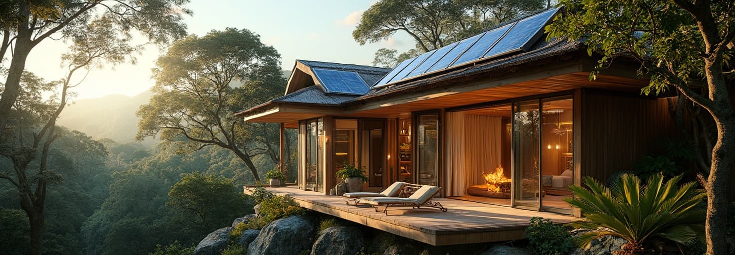 Éco-Lodges de Luxe: Voyage Écoresponsable