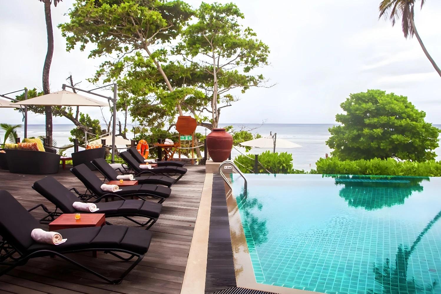 Hôtel secret aux Seychelles avec plage quasi-privée