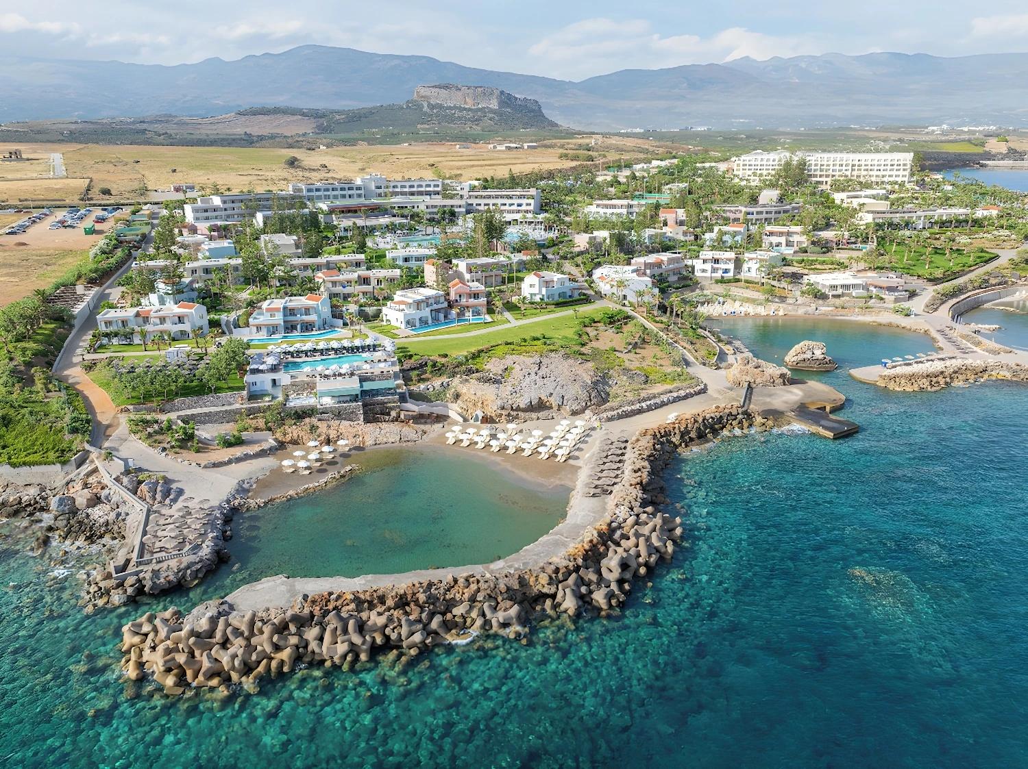 Resort 5★ en Crète : 3 plages privées et 9 restos de rêve