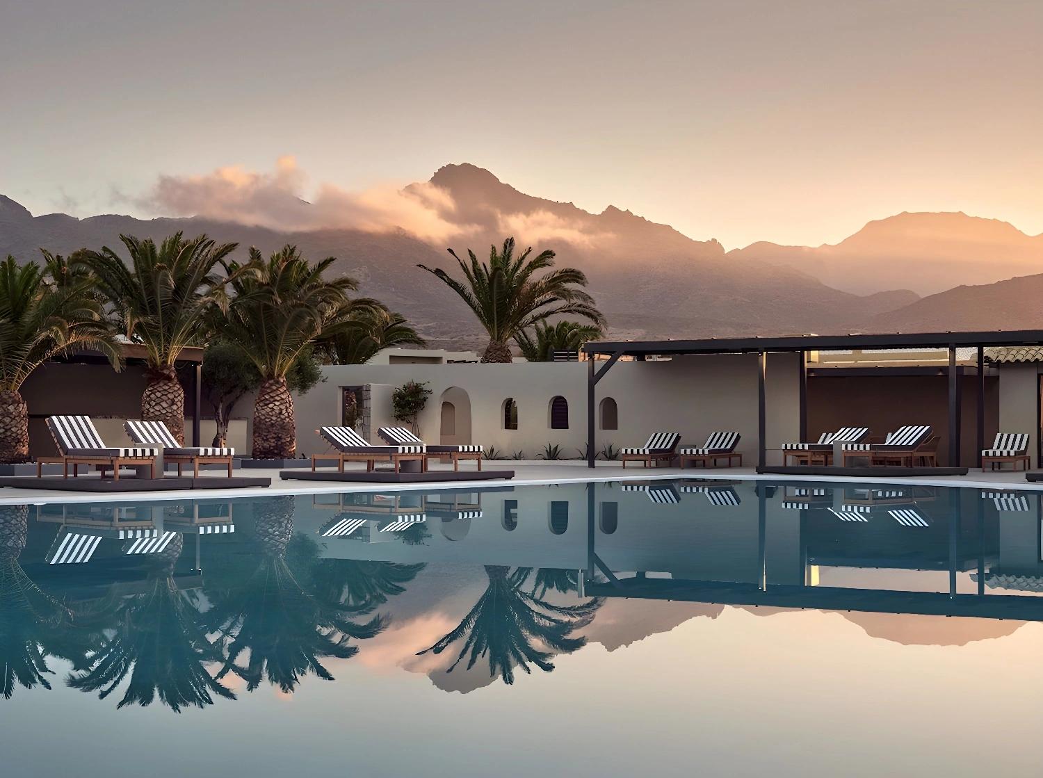 Resort greco-zen 5★ en Crète : luxe et calme absolu