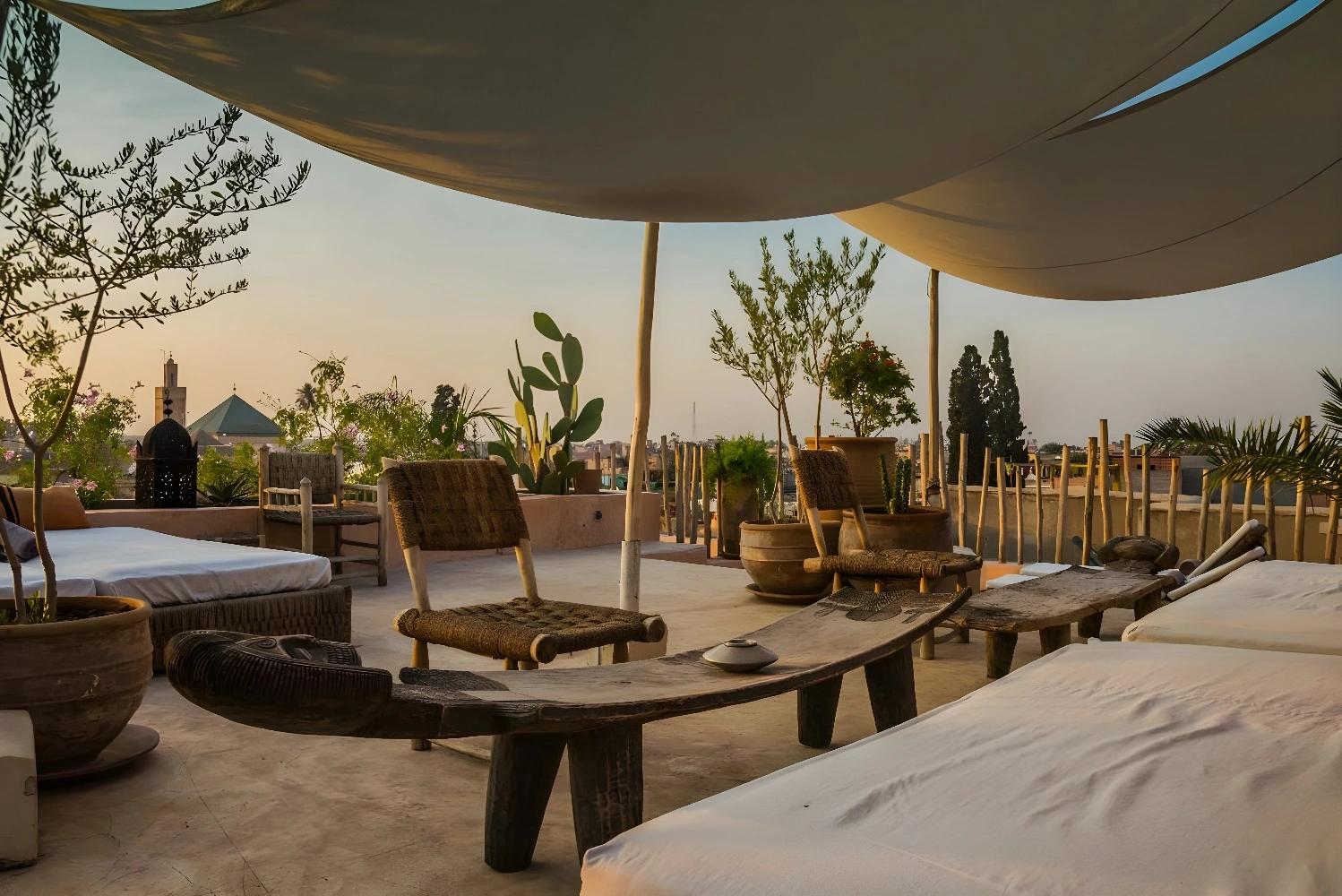 Rooftop secret à Marrakech : vue 360° à couper le souffle