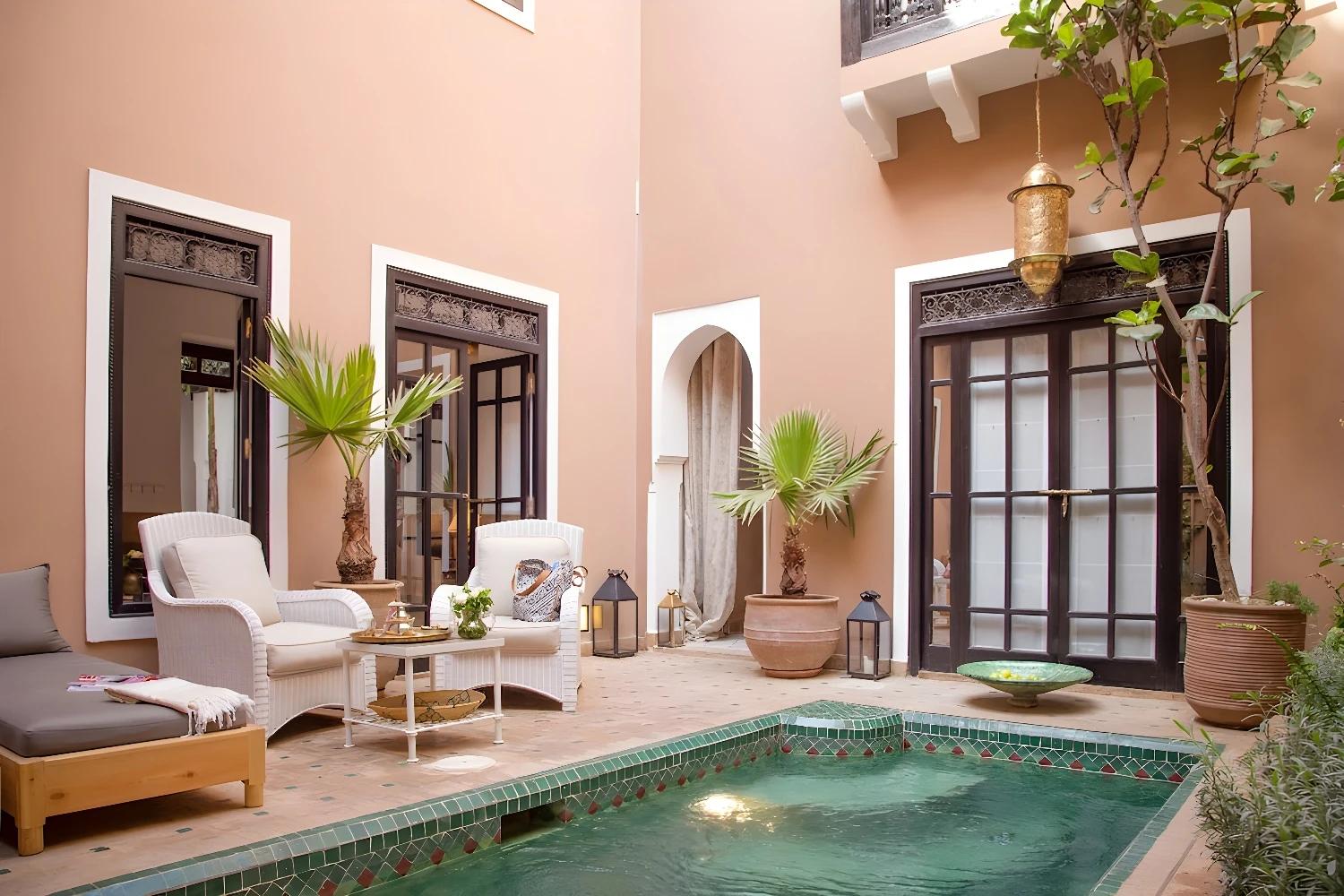 Riad Olema à Marrakech : luxe, spa & piscines au calme