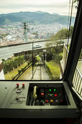 Le funiculaire de Larreineta