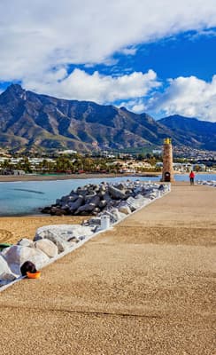 La promenade de Marbella