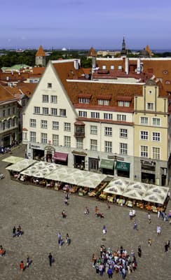 La place de l’Hôtel de Ville