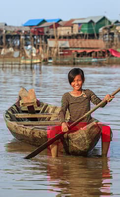 Le lac Tonlé Sap
