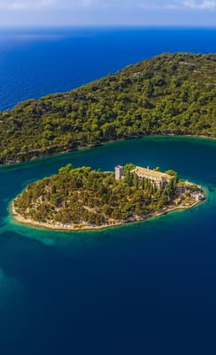 Le parc national de Mljet